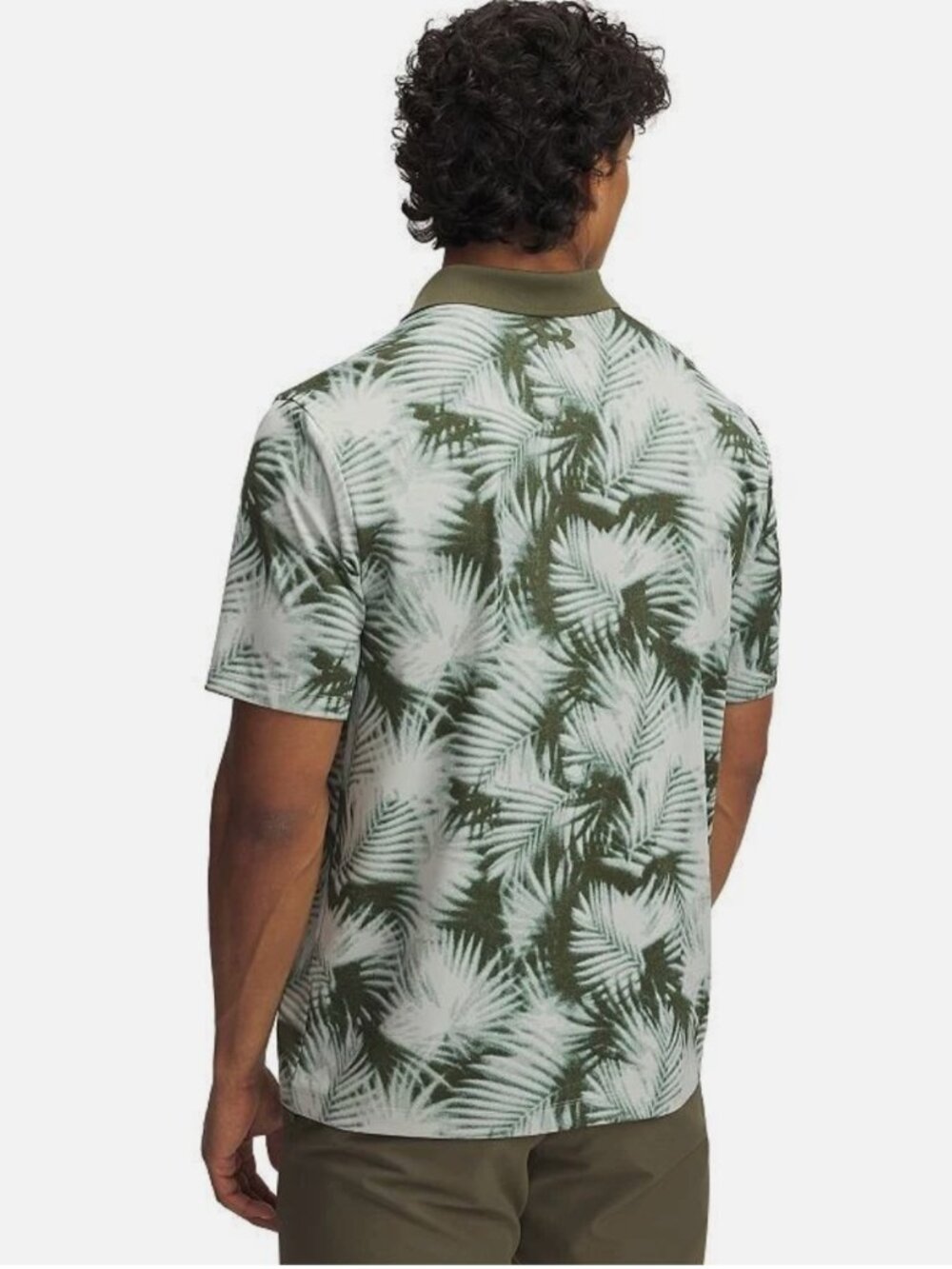 Under Armour Men’s Performance 3.0 Golf Polo - Hydro Green - Picture 2 of 3